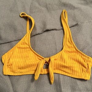 size medium bikini mustard top